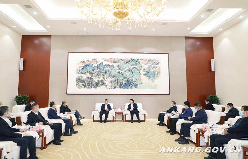 赵俊民武文罡会见中国铁塔陕西省分公司党委书记,总经理向涛
