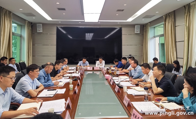 陈华主持召开2023年重点新建项目谋划推进会-平利县人民政府